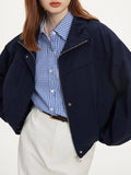 FSLE Autumn Outdoor Chic Jacket For Women Cleanfit 2024 Fall New All-Match Female Fashion Casual Coat 24FS13075