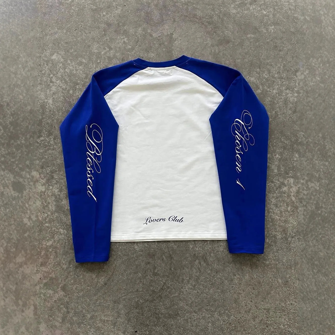 American Casual Loose Letter Printed Pullover Hip Hop Harajuku Tops Fashion Color Matching Shoulder Long Sleeved O Neck T-shirt